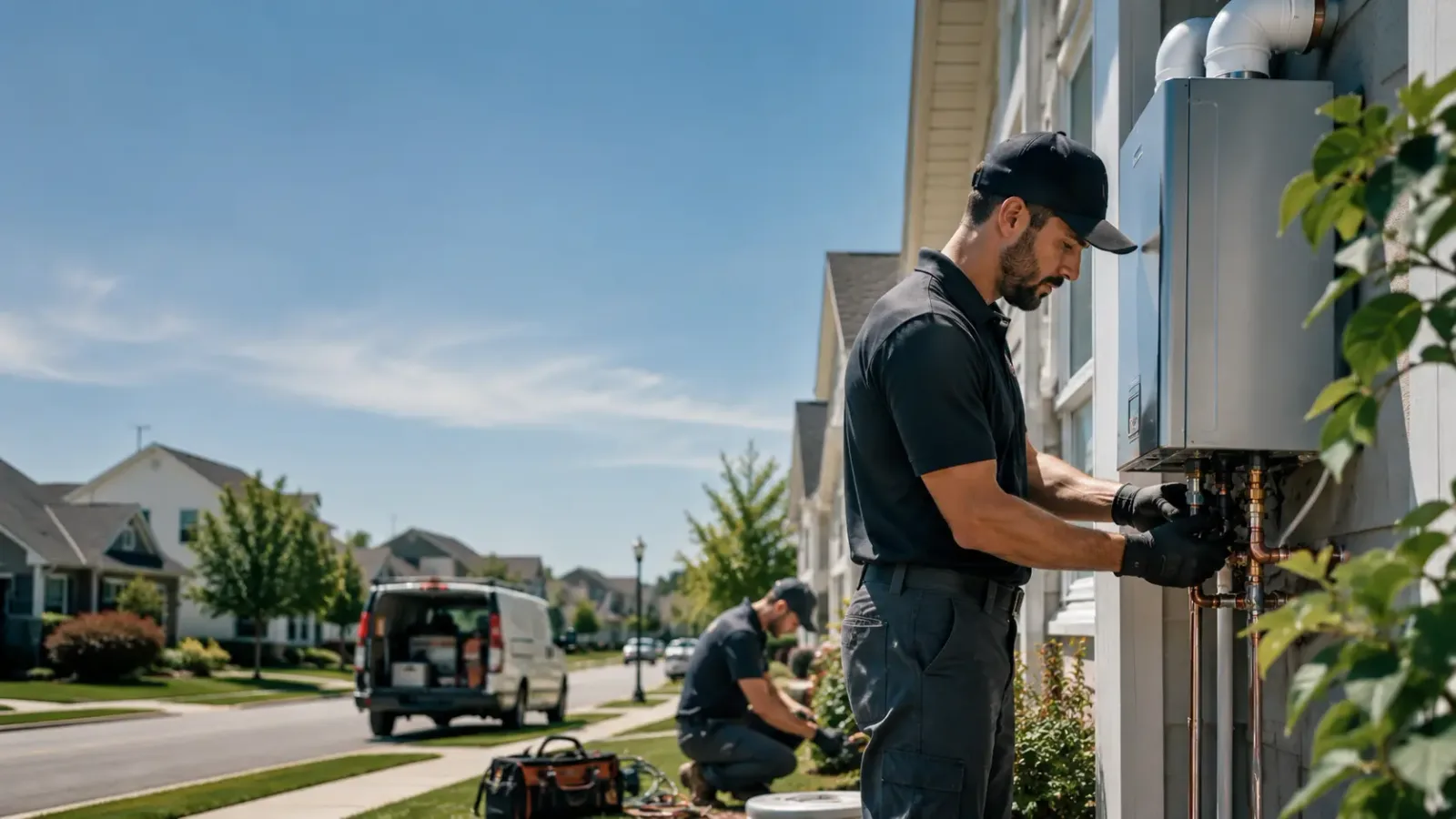 Tankless Water Heater Installation in Dunreith, IN